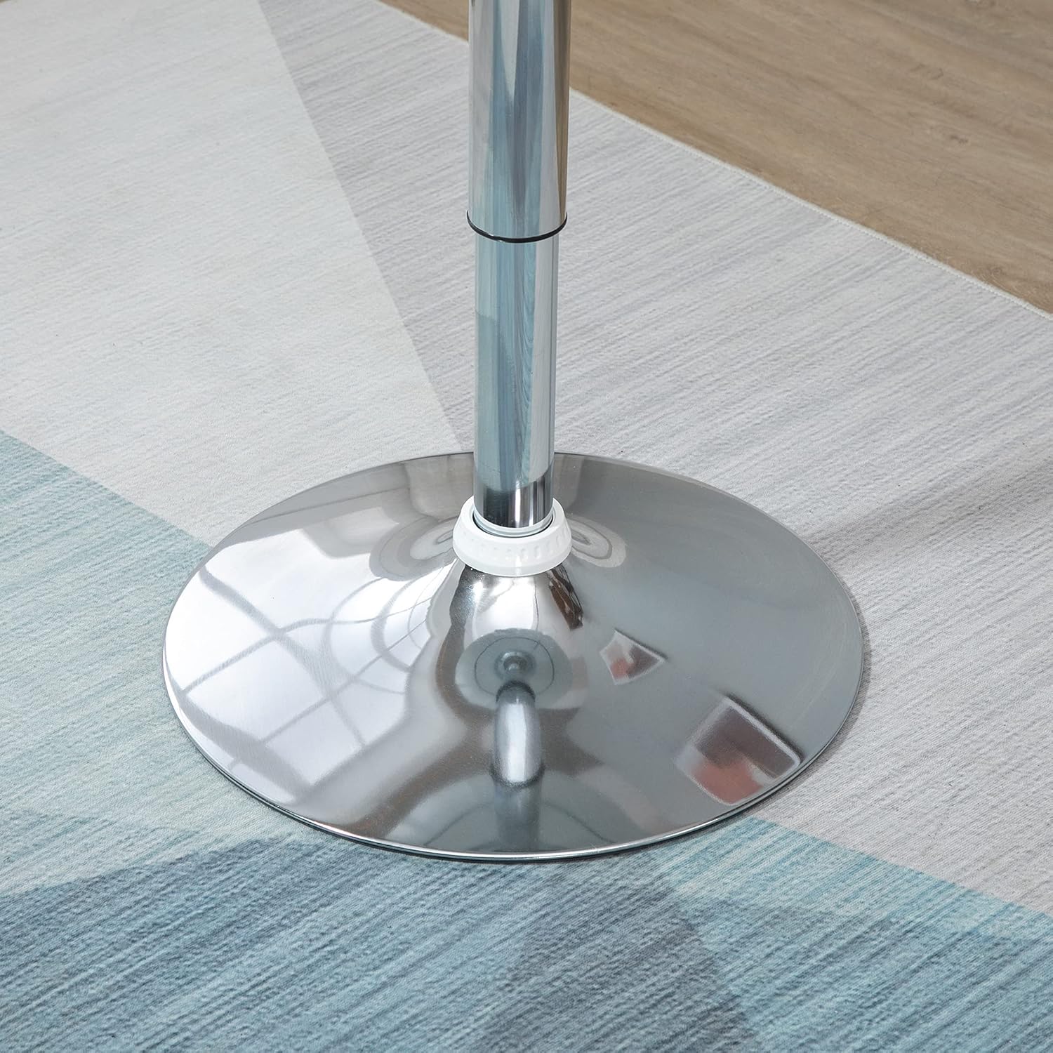 Olmecs Bar / Cocktail Adjustable Height 75-90cm Table with Stainless Steel Base T103A