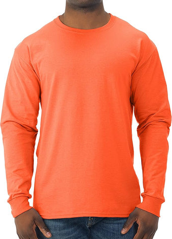 Olmecs Men's Long Sleeve Round Neck T-Shirts