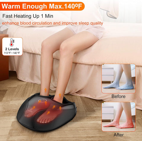 COMFIER Foot Massager with Heat