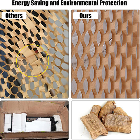 Willow Eco Friendly Honeycomb Cushion Paper Roll / Wrapping Paper-51 cm x 50 Mtr-Roll