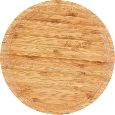 Liying Wooden Round Plate, 25 x 25 cm