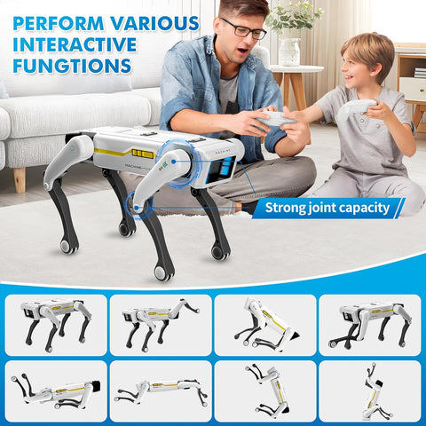 Smart Robot Dog - Interactive STEM Pet with Voice Control, 30+ Actions & APP Programming