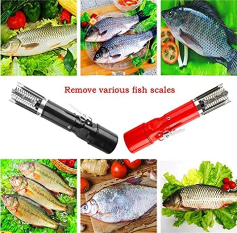 Electric Fish Scale Machine Fish Scale Remover With 4 Kinds Of Cutter Heads
