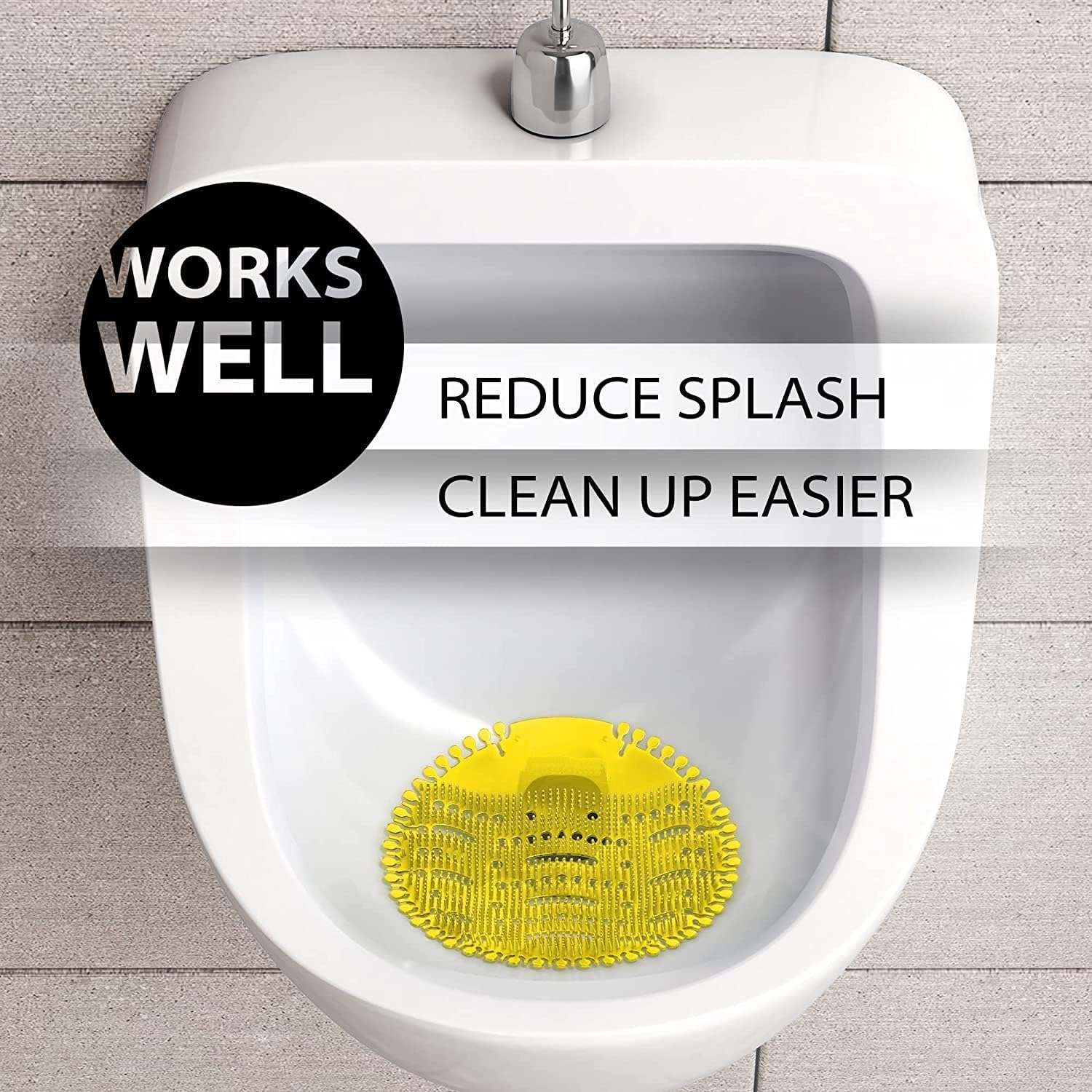 Urinal Screens Deodorizer (10 Pack) - Urinal Screen, Anti-Splash & Odor Freshener