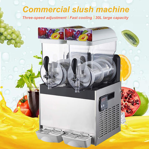 Ice Slush Machine Cooling Beverage Making Machine Frozen Drink Slush Machine