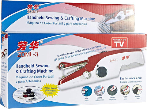 ZDML-3 Handy Sewing & Crafting Machine - Red