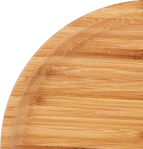 Liying Wooden Round Plate, 25 x 25 cm