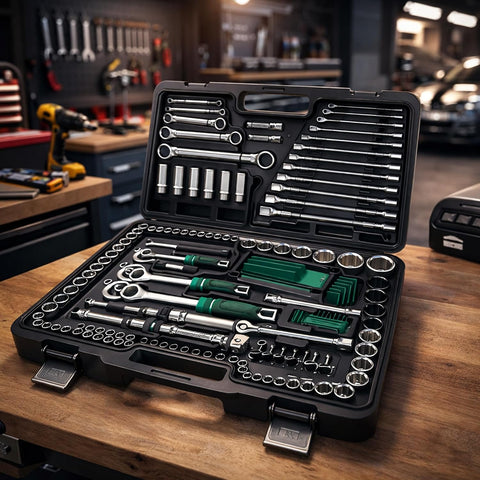 Precision 151 Pcs Ratcheting Screwdriver & Socket Bit Set – Repair Tool Kit with Magnetic Driver