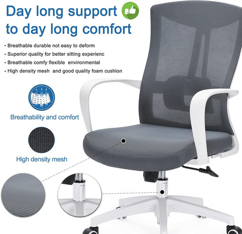 Home Office Executive Adjustable Seat Height Desk Chair