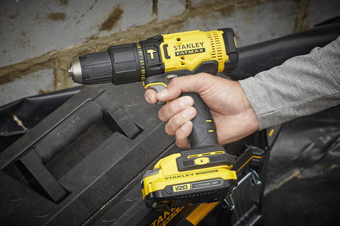 STANLEY FATMAX Cordless Brushed Hammer Drill Machine With