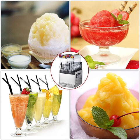 Ice Slush Machine Cooling Beverage Making Machine Frozen Drink Slush Machine