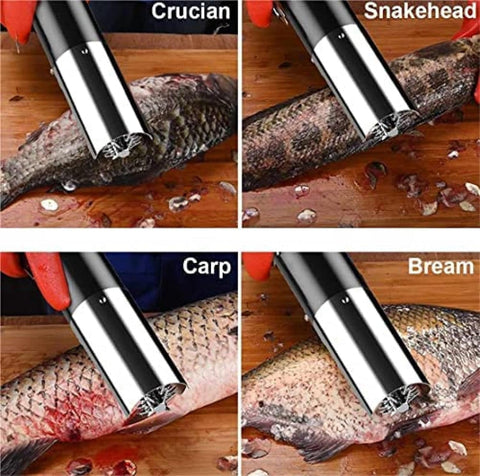 Electric Fish Scale Machine Fish Scale Remover With 4 Kinds Of Cutter Heads