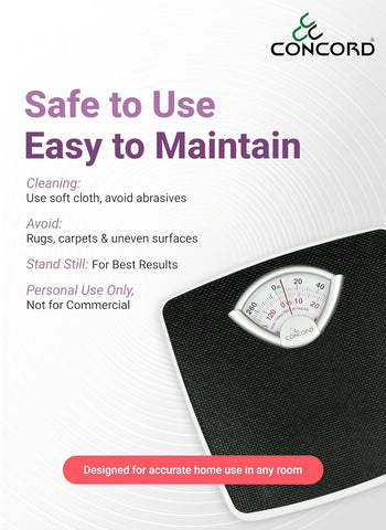 Concord Bathroom Human Weighing Scale