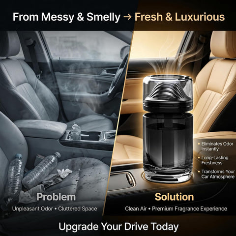 Car Air Freshener Diffuser – Premium Long Lasting Perfume, Natural Essential Oil Fragrance - Essence of Artisan Nuts