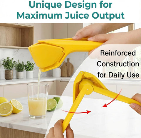 Dreamfarm Fluicer Lemon Juicer, Stainless Steel & BPA-Free Materials, Folds Flat, Perfect For Lemons & Limes