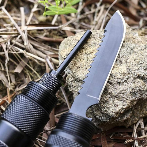 Compact Hand Axe with Wooden Handle – Camping Hatchet Chopping Axe with Leather Sheath for Wood Splitting, Survival Tactical Axe, Outdoor Bushcraft   (Expedition Pro Axe)