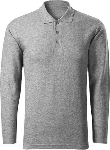 Men's Classic Long Sleeve Polo Shirts