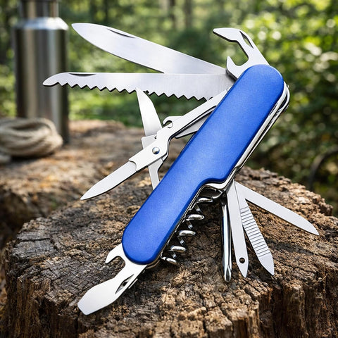 Stainless Steel Multi Tool Pliers – Heavy Duty Multitool with Knife, Saw, Screwdrivers & Wire Cutter - Survival Tool for Camping Tool-11