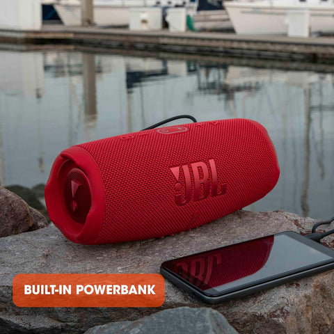 JBL Charge 5 Portable Speaker, Built-In Powerbank