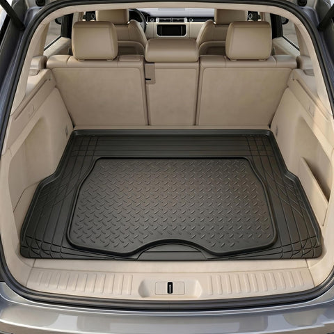 Car Boot Mat, Heavy Duty Waterproof Trunk Liner, Anti-Slip Rubber Cargo Mat (126x80 Cms) (Copy) (Copy) (Copy) (Copy)