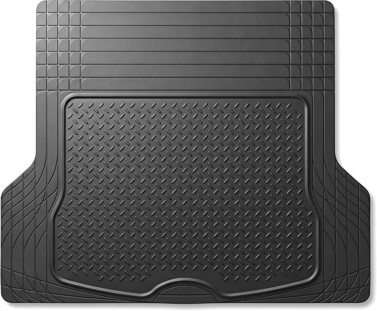 Car Boot Mat, Heavy Duty Waterproof Trunk Liner, Anti-Slip Rubber Cargo Mat (110x138 Cms) (Copy) (Copy)