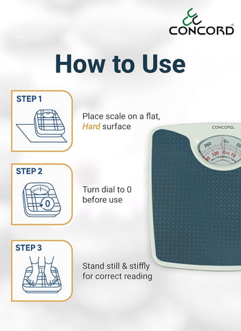 Concord Bathroom Human Weighing Scale