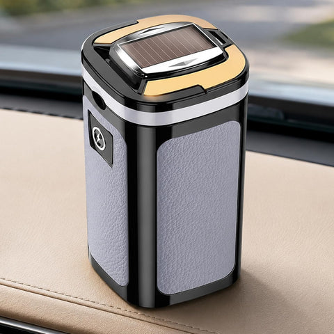 Smokeless Ashtray with Air Purifier, Rechargeable Cigarette Smoke Absorber for Home & Office