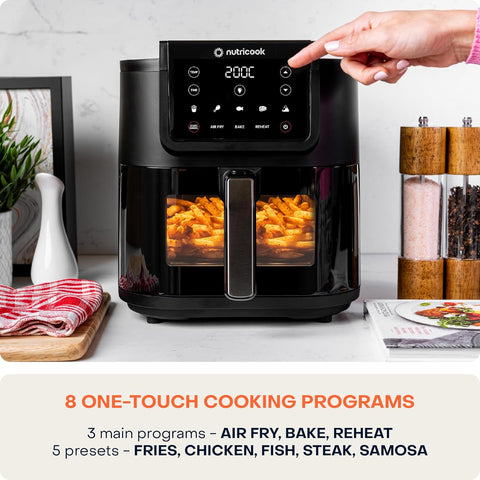 Nutricook Slim XL Air Fryer NC-AFS200 7.6L