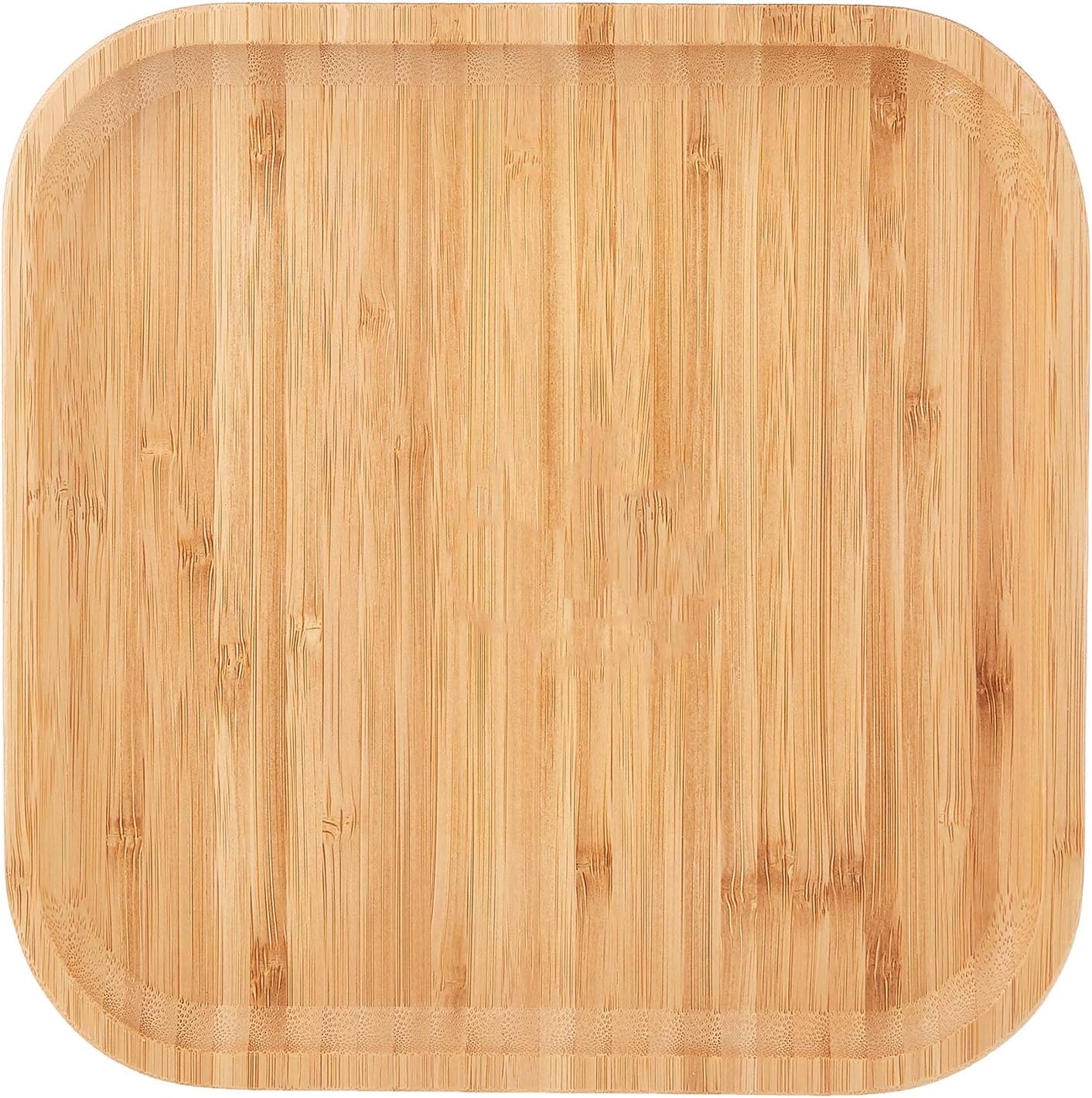 Liying Wooden Single Square Serving Trays, 20 x 20 cm