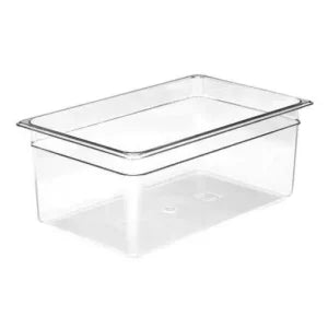 Olmecs Polycarbonate Clear 1/3 One Third Size Food Pan-4 (32.5x17.6x10 Cms)