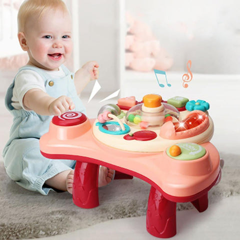 Little Angel Baby Toys Activity Table Centre 3in1 Play Toy Red