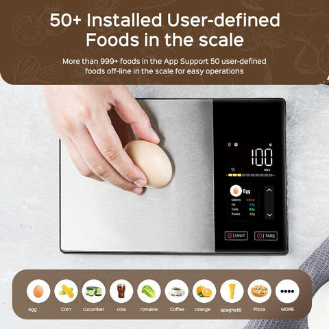 Smart Food Scale 5kg with App & LED Display