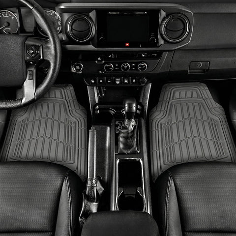 5 Pcs Set Premium Rubber Car Floor Mats, Anti-Slip Waterproof with Cargo Liner (76*54cm)