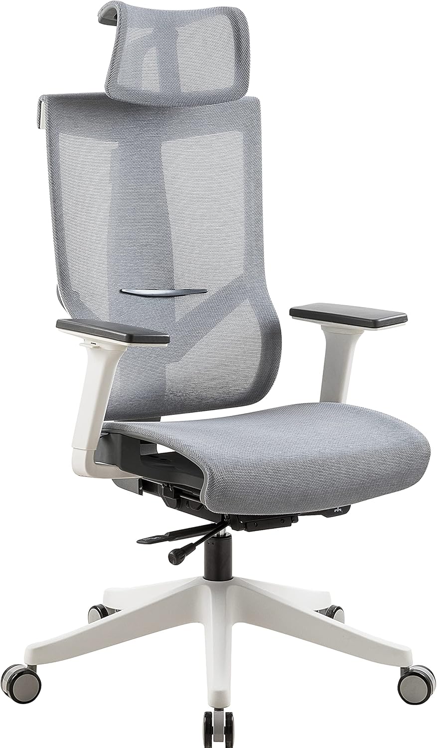 NAVO AERO, Premium Ergonomic Fabric Office Chair (GREY)