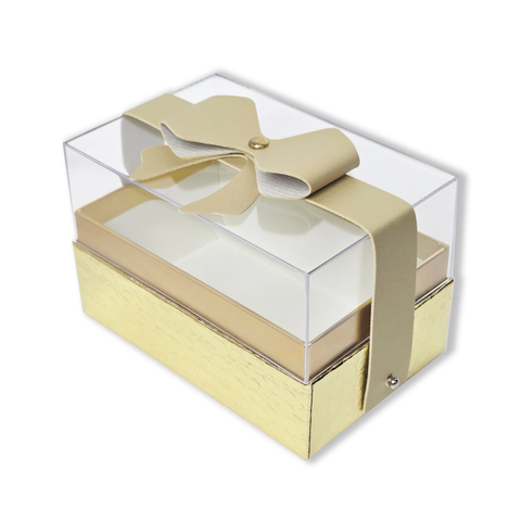 Willow Birthday Party Transparent Wedding Gift Box + Acrylic Light Box for Birthday (4Pc Set)