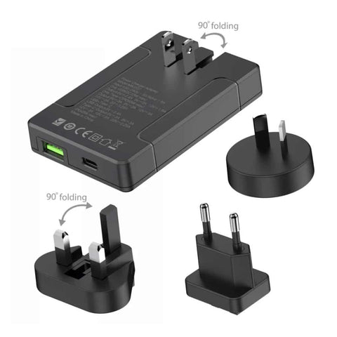 65W PD GaN2 Pro Global Travel Quick Charger | Budi AC337B