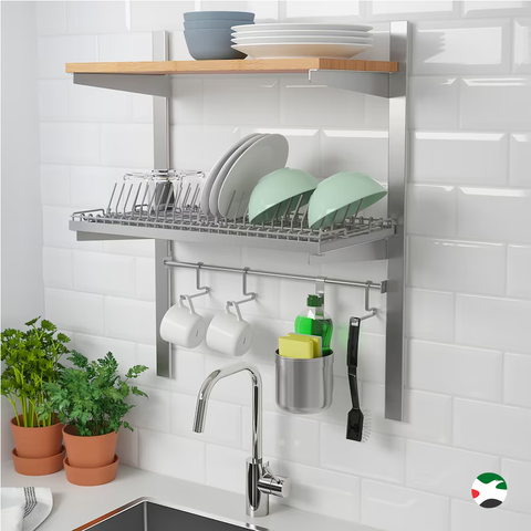 KUNGSFORS Suspension Rail with Shelf