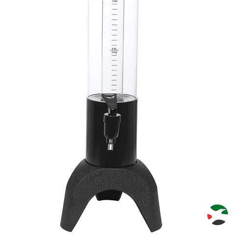 Olmecs Premium LED Light Juice / Beer Dispenser Tower, 3L