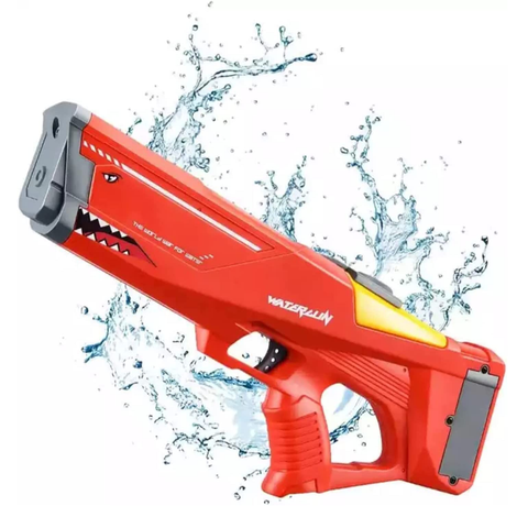 High Pressure Electric Power Water Guns For Kids and Adult with rechargeable battery (Red)