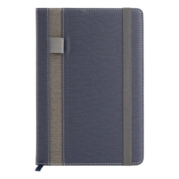 Executive Note Book with Pen Holder and Elastic