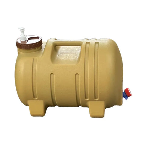 Olmecs water tank, 20 liters, with soap and plastic container