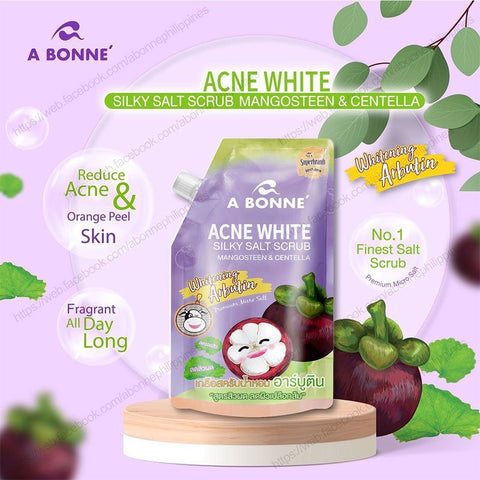 A Bonne Acne White Silky Salt Scrub