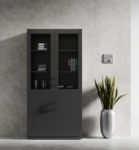 NAVO Series A – Full Height Glass Display Cabinet