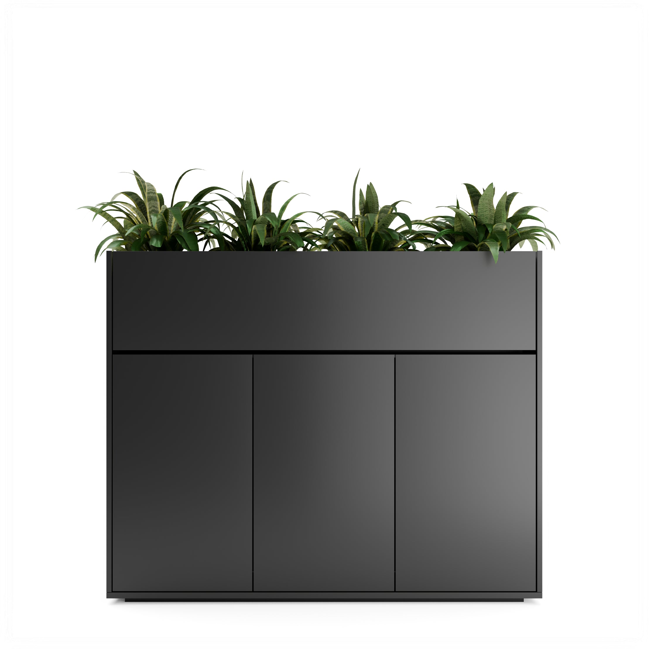 NAVO Series A – Planter Storage Cabinet 3-Door