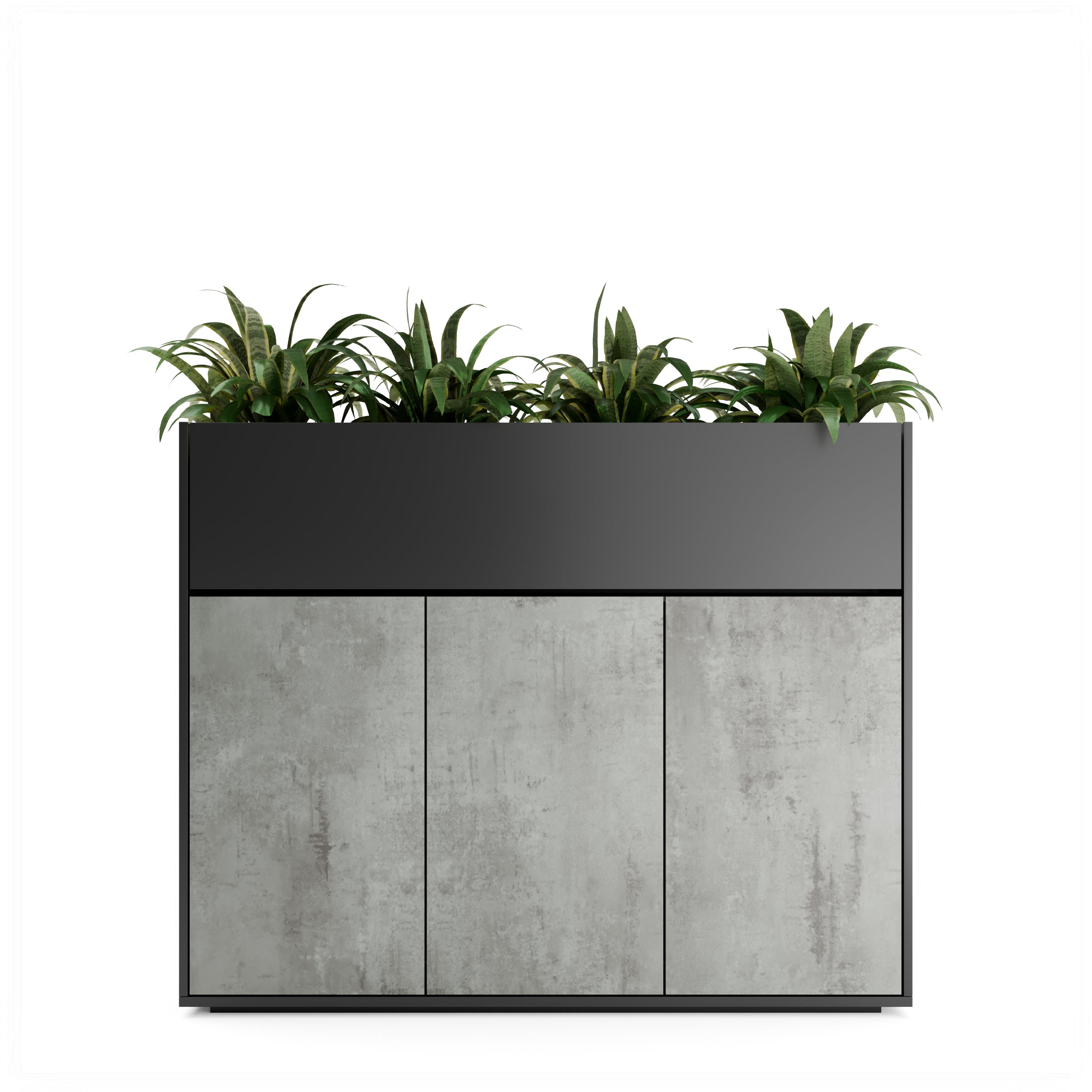 NAVO Series A – Planter Storage Cabinet 3-Door