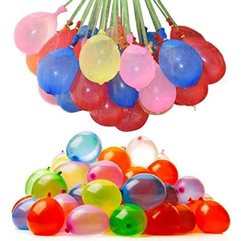 Happy Baby 4 Pack of Self-Sealing Water Balloons (444 Water Balloons)