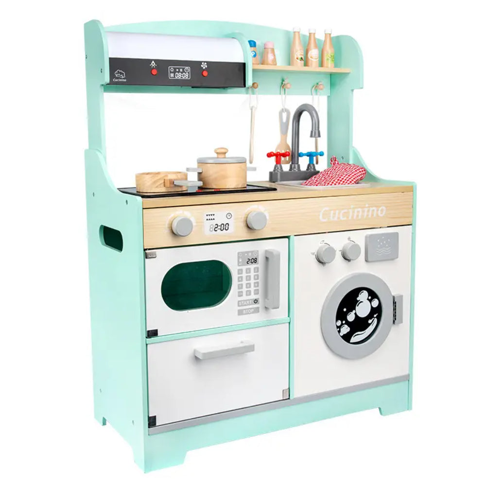 Little Angel Children's Kitchen Toys Play House Simulation Kitchenware