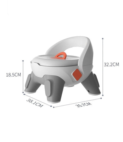 Little Angel Baby Potty Trainer Chair - White