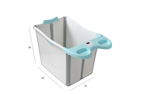 Little Angel Baby Folding Bathtub - Blue