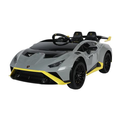Lamborghini Huracan STO Ride-On Car - Grey